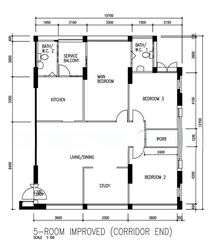 Blk 680 Admiralty Place (Woodlands), HDB 5 Rooms #557561491